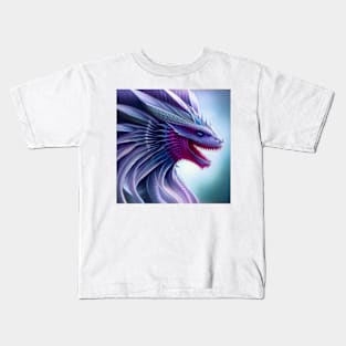 Crystal Dragons Series #10: Glacier Nautilous Kids T-Shirt